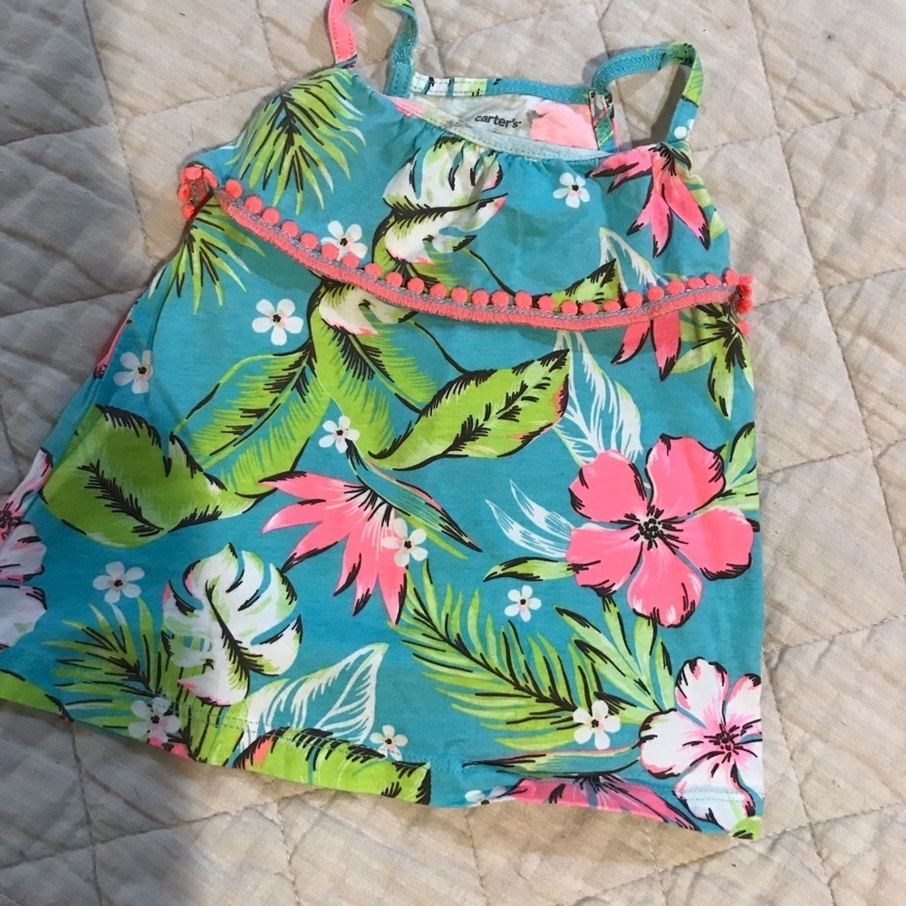 🍭Sleeveless Tropical Tank